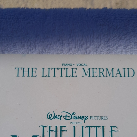 Disney The Little Mermaid Music Book - White and Blue - Picture 3 of 6